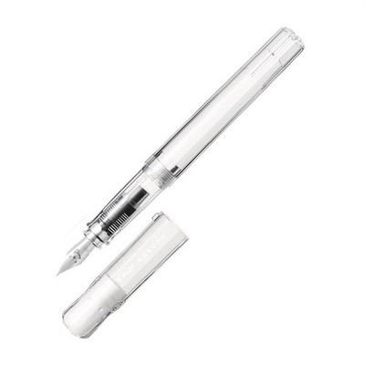 PILOT Kakuno Füllfederhalter EF Extra Fine Clear Non-Color Anfänger Japanisch...