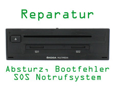 Produktbild - Reparatur Skoda Columbus Headunit MIB2 MIB2.5 3V0035020 565035020 565035021