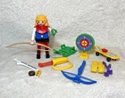 Playmobil Mixed Lot , Archer with Target and Sporting Accessories - VTG