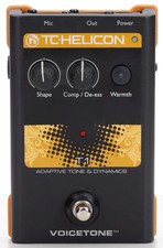 TC-Helicon VoiceTone T1 Pedale per effetti vocali e dinamici