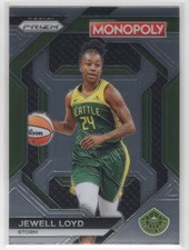 #WNBA24 Jewell Loyd 2024-25 Prizm Monopoly WNBA Base Seattle Storm