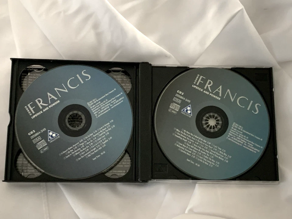 CONNIE FRANCIS - Lipstick And Powder CD German International Music Co Fat Box — 第 4/4 张图片