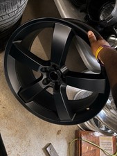 Matte Black OEM  SRT 22 Inch Rims For Dodge C...