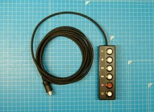 TOSHIBA Aurex Cassette Deck Remote RM-15S Compatible (2m Cable) Japan UNUSED