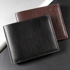 Men's Wallet Genuine Leather Men Wallets Premium Product Real Cowhide Wallets fo