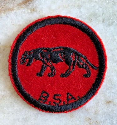 VINTAGE ORIGINAL BOY SCOUT US RED TWILL BSA PATCH UNIFORM 1950s BSA