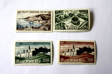 Tunisie, 1956, N° 22 à 25, neufs