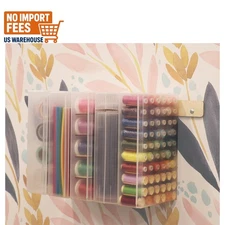 Wall Box Vertical Storage Organizer Mountable Craft Supply Holder Space Saving