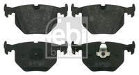 Hinterachse Febi Bilstein 16175 Bremsbelagsatz, Scheibenbremse FüR Bmw