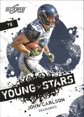 2009 Score Young Stars #12 John Carlson - FB