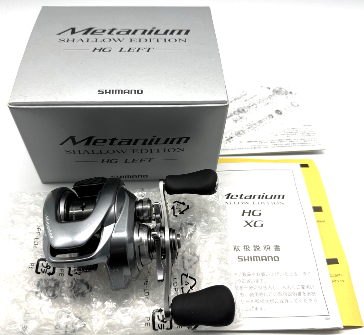 Shimano 22 Metanium SHALLOW EDITION HG LEFT Baitcasting Reel with