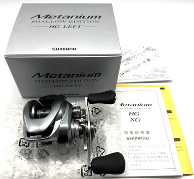 Shimano 22 Metanium SHALLOW EDITION HG LEFT Baitcasting Reel with Box ''Top Mint''