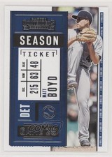 2020 Panini Contenders Matthew Boyd Matt Boyd #16 0w7