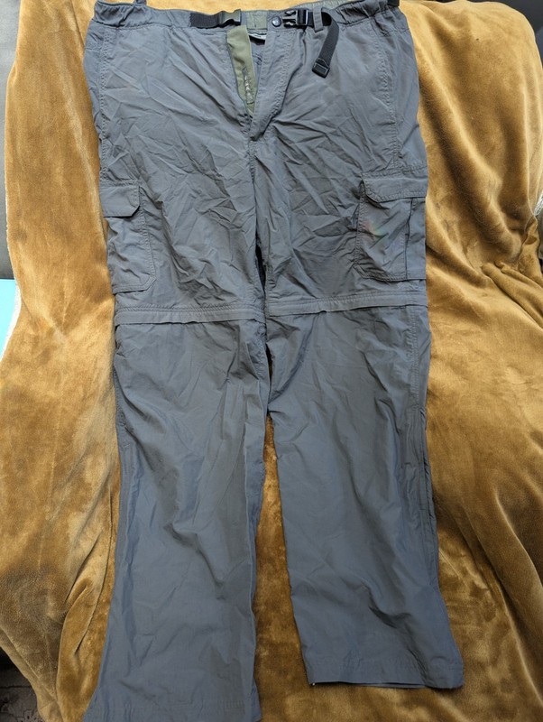 REI Men's 7-Pocket Nylon Cargo Pants Dark Gray (Size: L-32L)