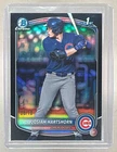 Josiah Hartshorn 2025 Bowman Chrome Draft #BDC-21 Black Refractor 1st RC /10