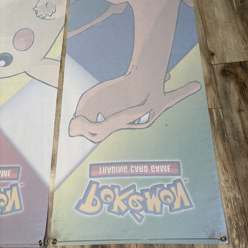 Pokémon Silver Tempest Charizard & Pikachu Promo Fabric Banner Set 6’x2’ - Bild 21 von 22