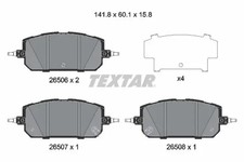 Bremsbeläge 2650601 TEXTAR für MAZDA MX-30