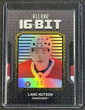 LANE HUTSON 2025-26 UPPER DECK ALLURE HOCKEY #B-11 16-BIT CANADIENS SSP RARE