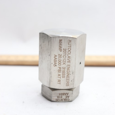 #ad Autoclave Engineers Female Tube Cap Medium Pressure 20TC12X $77.60