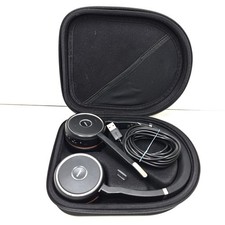 Jabra Evolve 75 HSC040W Wireless Bluetooth On-Ear Headset Black w/Case Grade B