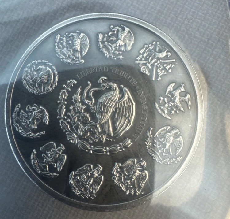 2025 Mexico Libertad Tribute 1 oz .999 Silver Libertad Antique