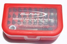 Blue Point Tools Sdm32kt Ball Torx Ball Hex Set New 32pc Set