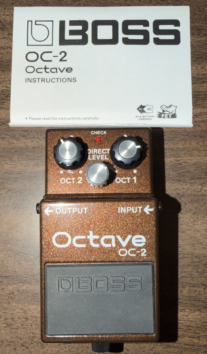 ギター BOSS OC-2 Octave Boss OC-2 Octave Guitar Effect Pedal for sale online | eBay