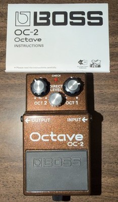 Boss OC-2 Octave Guitar Effect Pedal for sale online | eBay
