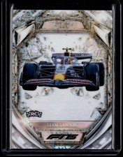 Liam Lawson 2025 Topps Chrome Formula 1 F1 Diamond Anniversary Base