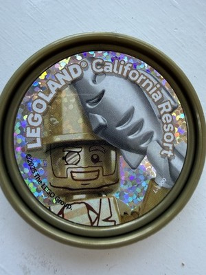 Legoland Mr. Gold Pop Badge Sea Life Aquarium Version 2024