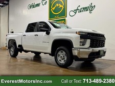 2021 Chevrolet Silverado 2500 HD WT 4X4 CREW CAB SHORT B 6.6L V8 GAS 1OWNER