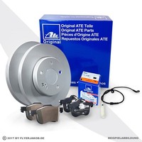 ATE Bremsscheiben BeläGe Wk Hinten FüR Mercedes W447 V-Klasse Vito Tourer Mixto