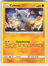 Cubone 37/68 Common Hidden Fates Pokemon Near Mint