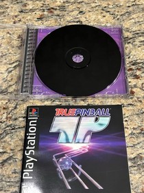 True Pinball (Sony PlayStation 1, 1996) - PS1 PSOne - Tested