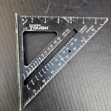 Hyper Tough Speed Square Metal Black Standard...