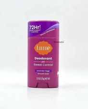 Lume Deodorant Plus Sweat Control Lavender Sage Smooth Solid 2.6oz