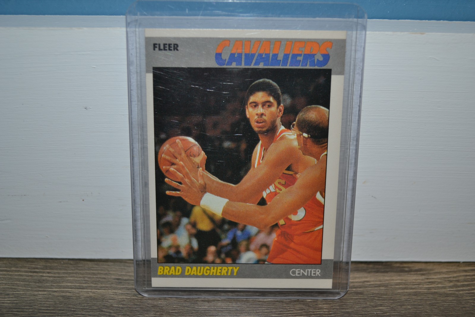 1987 Fleer Brad Daugherty Rookie Card #25 RC Cavaliers HOF NBA Basketball
