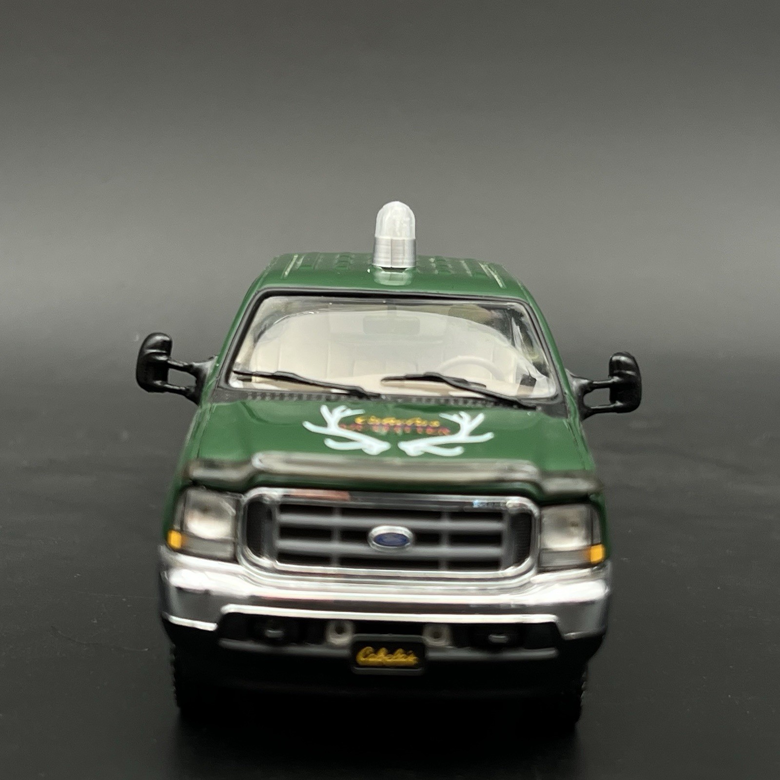 2 Pack 1/32 Vintage Clear Beacon Ray Lightbar Police Sheriff State Patrol Fire