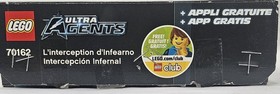 Lego 70162 Ultra Agents: Infearno Interception 100% COMPLETE Minifigs Box Manual