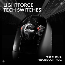 New, Logitech G Pro X Superlight 2 Lightspeed Wireless Gaming Mouse, Black 5