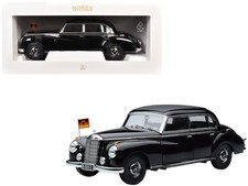 1955 Mercedes-Benz 300 Black Konrad Adenauer 1/18 Diecast Norev
