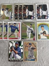12 DANE DUNNING RC Topps lot 2021 Topps Chrome Stadium Club Heritage Fire BL GQ