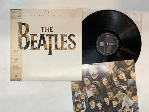 The Beatles 20 Greatest Hits Japan LP OBI [97229ER]