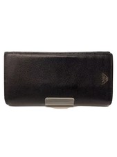 EMPORIO ARMANI Long Wallet Leather Black Men's Y4R256 YAQ2E 81072