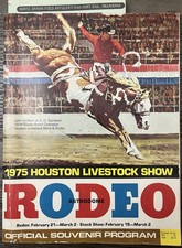 1975 Houston Rodeo & Livestock Show Complete Program