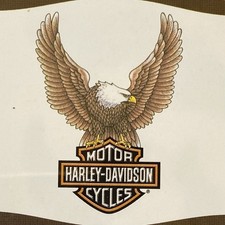 NEW Harley Davidson Motorcycles - TEMPORARY TATTOOS 3-Pack Eagle Shield LOT OF 2