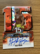 2025 Leaf 15th Anniversary Hollywood HULK HOGAN Die Cut AUTOGRAPH 1/1