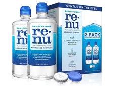 Renu Contact Lens Solution, Advanced Formula Multipurpose Lens Cleaner 12oz 2PK