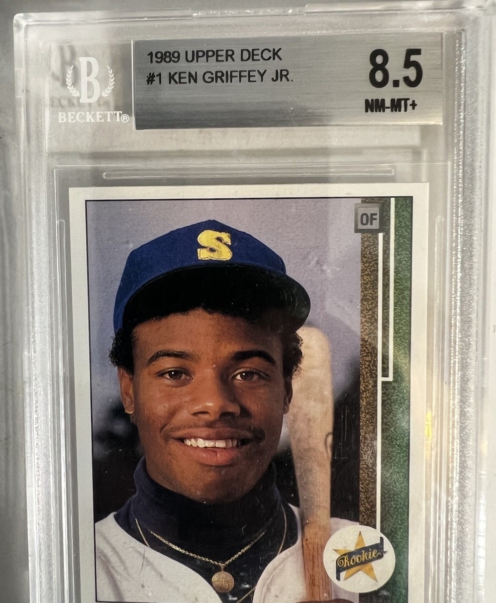 1989 Upper Deck #1-Ken Griffey JR. NM-MT+ BGS 8.5 Rookie Star BGS