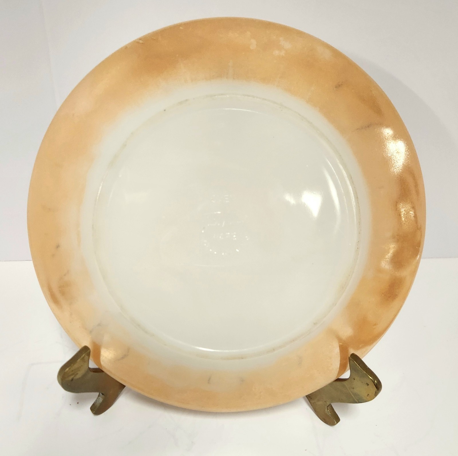 Vintage Fire-King Peach Lustre 8pc Dinner & Bakeware Set USA Mid Century